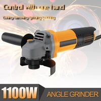 220v 1100w 11000rpm electric angle grinder polishing machine cutting tool for household factory polishing and rust removal