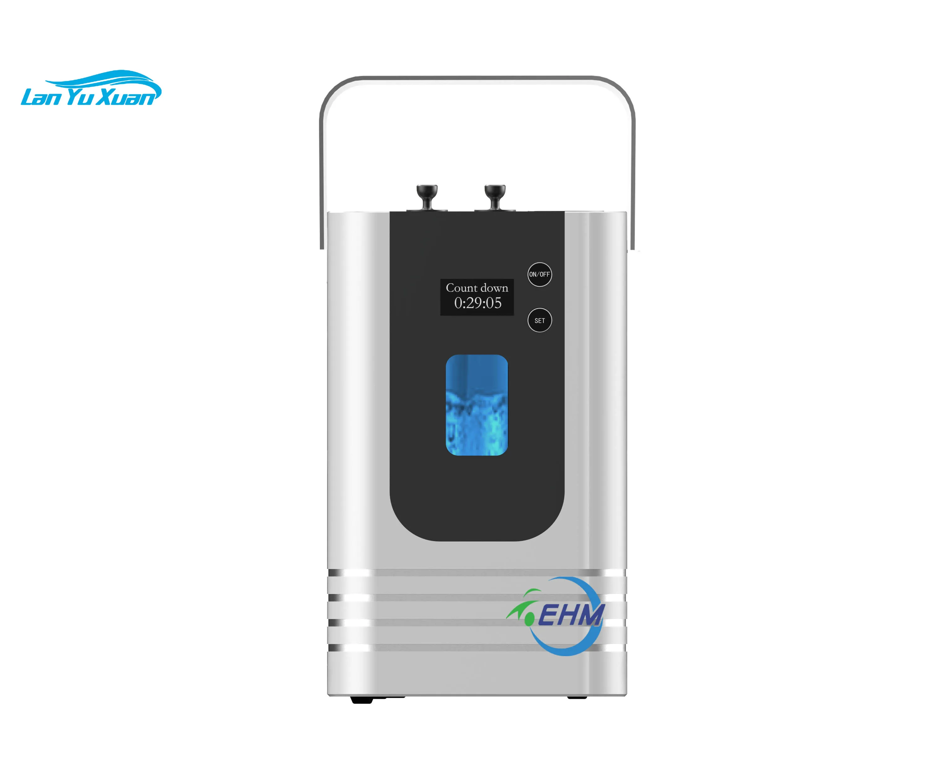 Домашний генератор водорода SPE PEM портативный гидрогенный газовый ингалятор 450 мл