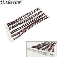 5pcslot jst xh 1s 2s 3s 4s 5s 6s 20cm 22awg lipo balance wire extension charged cable lead cord for rc lipo battery charger
