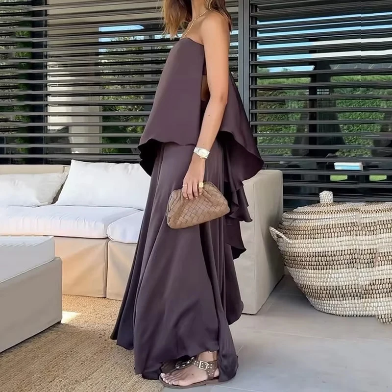 Элегантный однотонный уличный повседневный комплект для поездок на работу