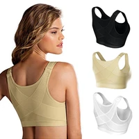s 5xl womens posture corrector bra shockproof sports bra fitness vest breathable underwear back support