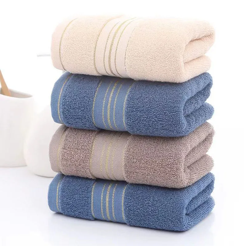 

10PCS Towels 100% Cotton Premium Bath Towel Set Lightweight and Highly Absorbent Quick Drying Thicken Soft Face towel 타월