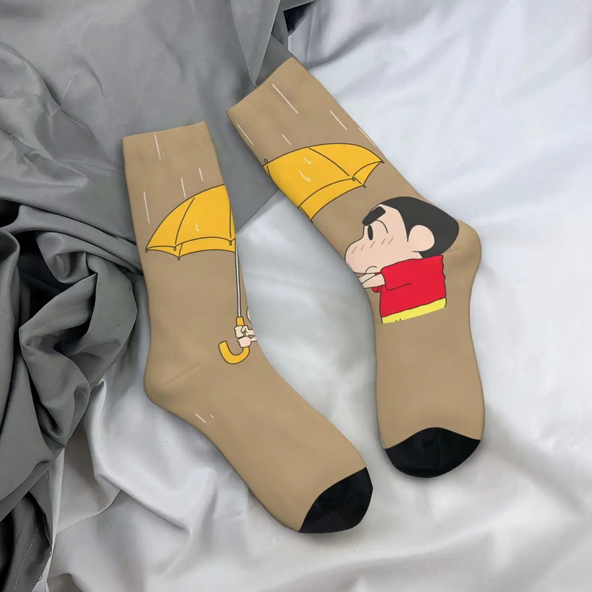 Сумасшедшая компрессионная Shinnosuke нохара носки для мужчин Harajuku бесшовные с