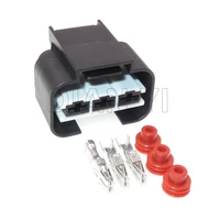1 set 3 way automotive electronic fan electric cable connector 1743271 2 car modification waterproof socket accessories
