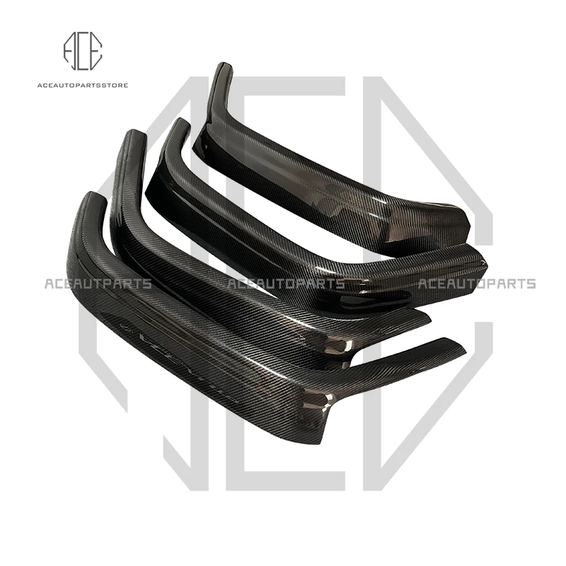 Сухое углеродное волокно G-класса W463a W464 G500 G350 G63 Расширители крыльев в стиле рок