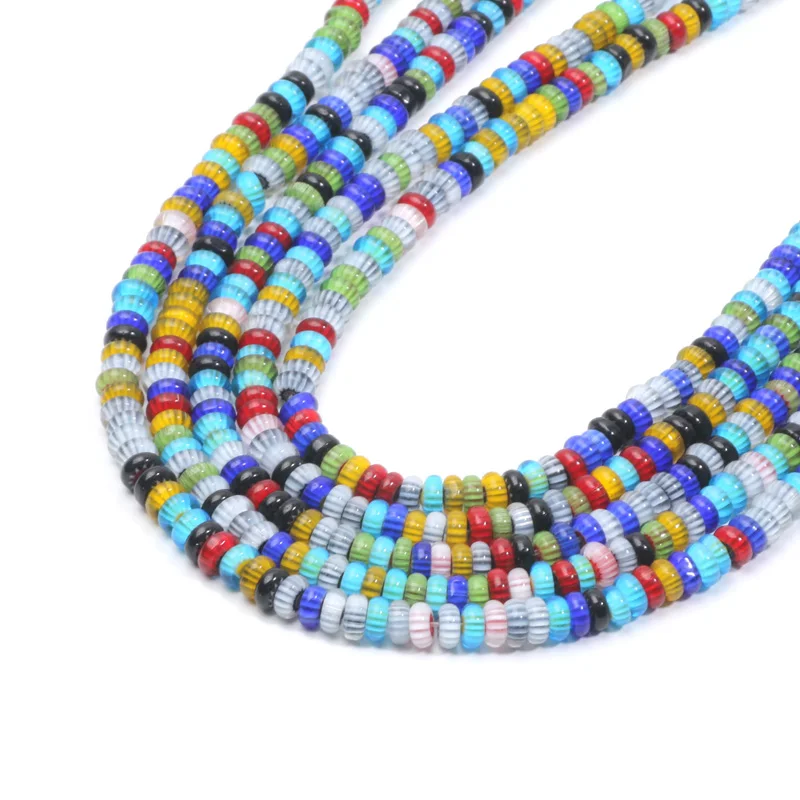 Бусины Из венецианского стекла диаметром 6 мм