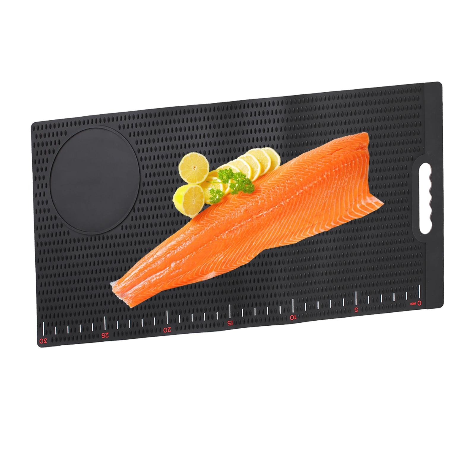 Коврик для филе рыбы с разделочной доской Очень большой коврик чистки размером 32