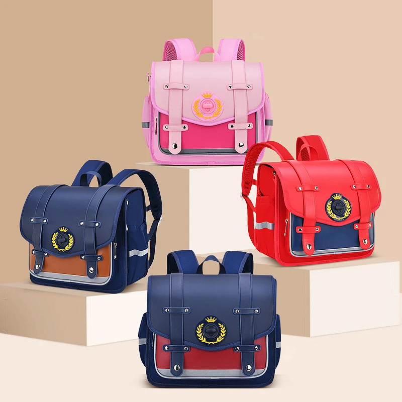 Children Horizontal Backpacks New Boy Girl School Bags Primary School Backpack Kids Large Capacity Backpack Mochila Infantil Hot