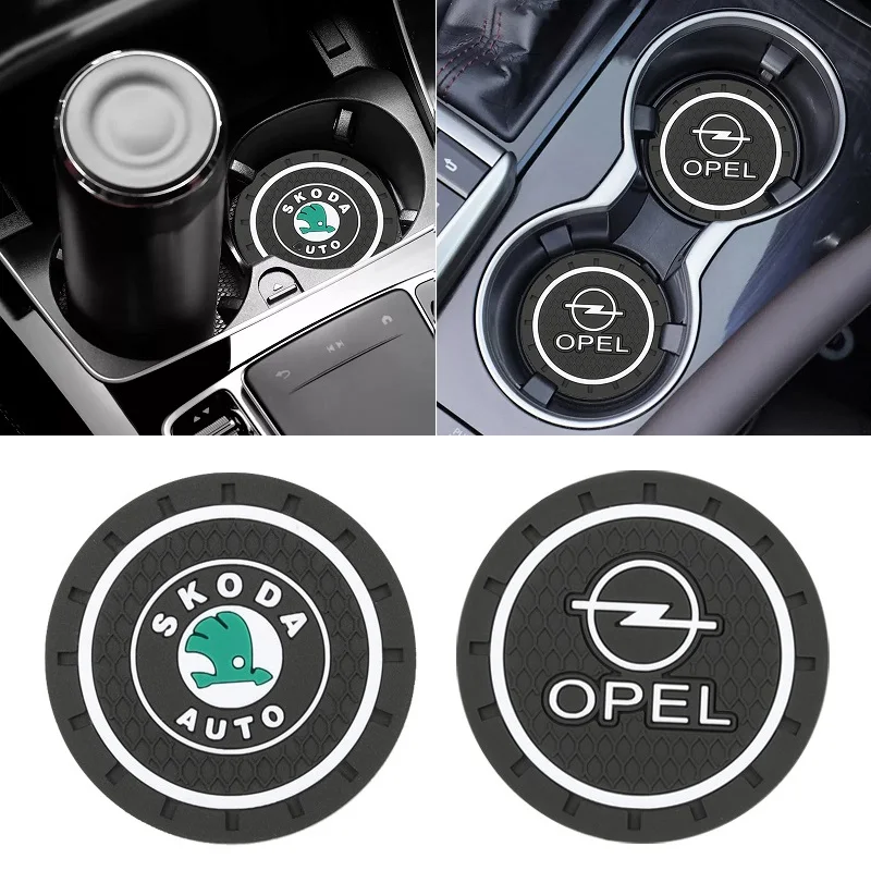 Автомобильный держатель стакана для воды, нескользящая подставка для Ford Focus Mondeo Fiesta Kuga Ranger Escort Explorer Taurus Mondeo ST, 2 шт.