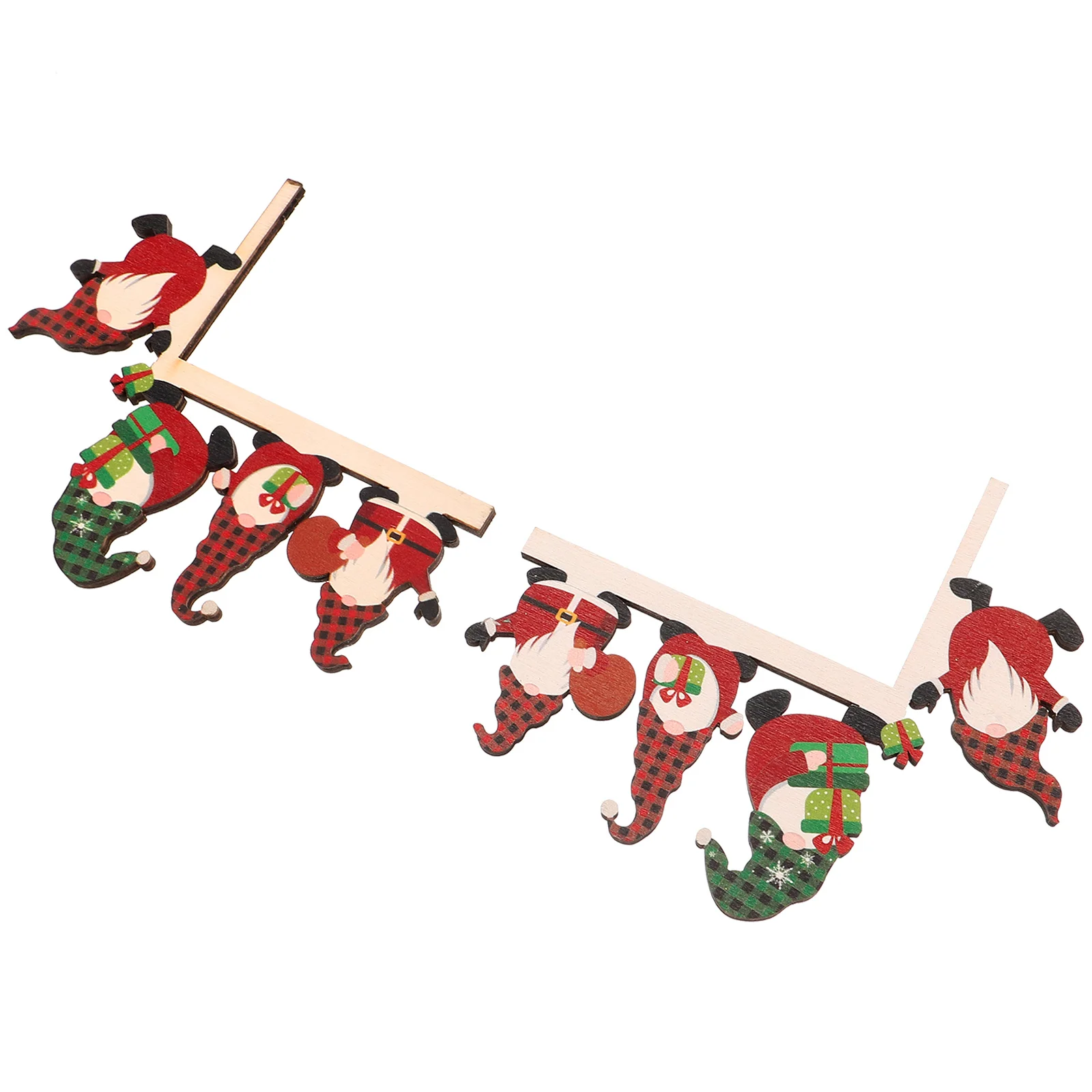 Осенний декор рождественские украшения креативная деревянная угловая дверная