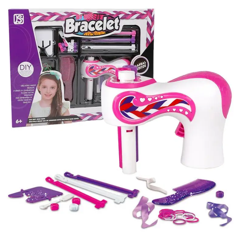 

Toys For Girls Electric Hair Braider Automatic Hair Braiding Tools Hair Twisters Machine Device For Kids DIY Hair Styling