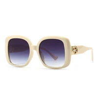 fashion round sunglasses women brand designer gradient fashion sun glasses female rimless metal curved temples oculos de sol
