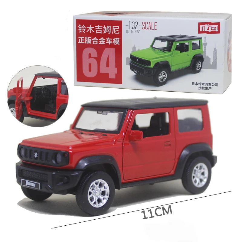 1:32 Suzuki Jimny SUV литые автомобили и игрушечные модель автомобиля Миниатюрная в