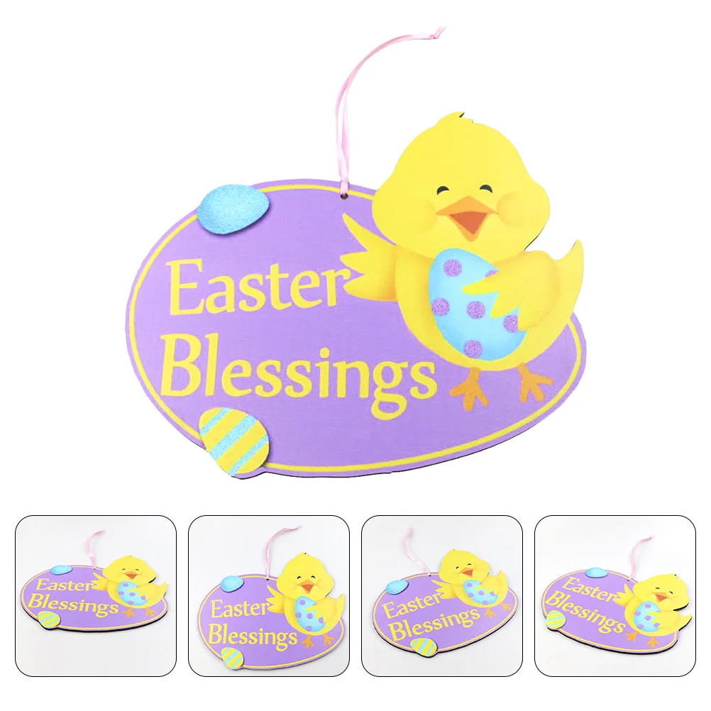 

Decorative Easter Pendant Festival Party Hanging Adorn Scene Layout Pendant