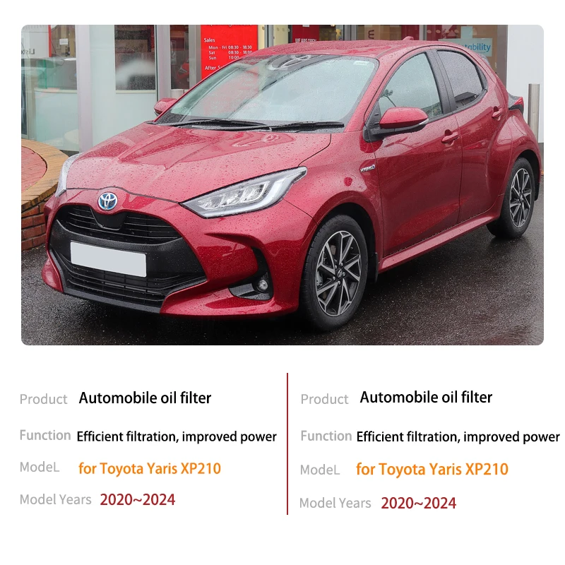 Элемент масляного фильтра для Toyota Yaris XP210 MK4 Mazda2 Hybrid GR 2020 2021 2022 2023 2024 90915-10009