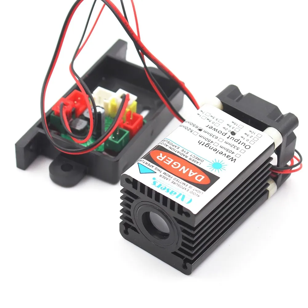 Коллимированный лазерный модуль TTL красного лазера 638 нм 200 МВт поддерживает PWM