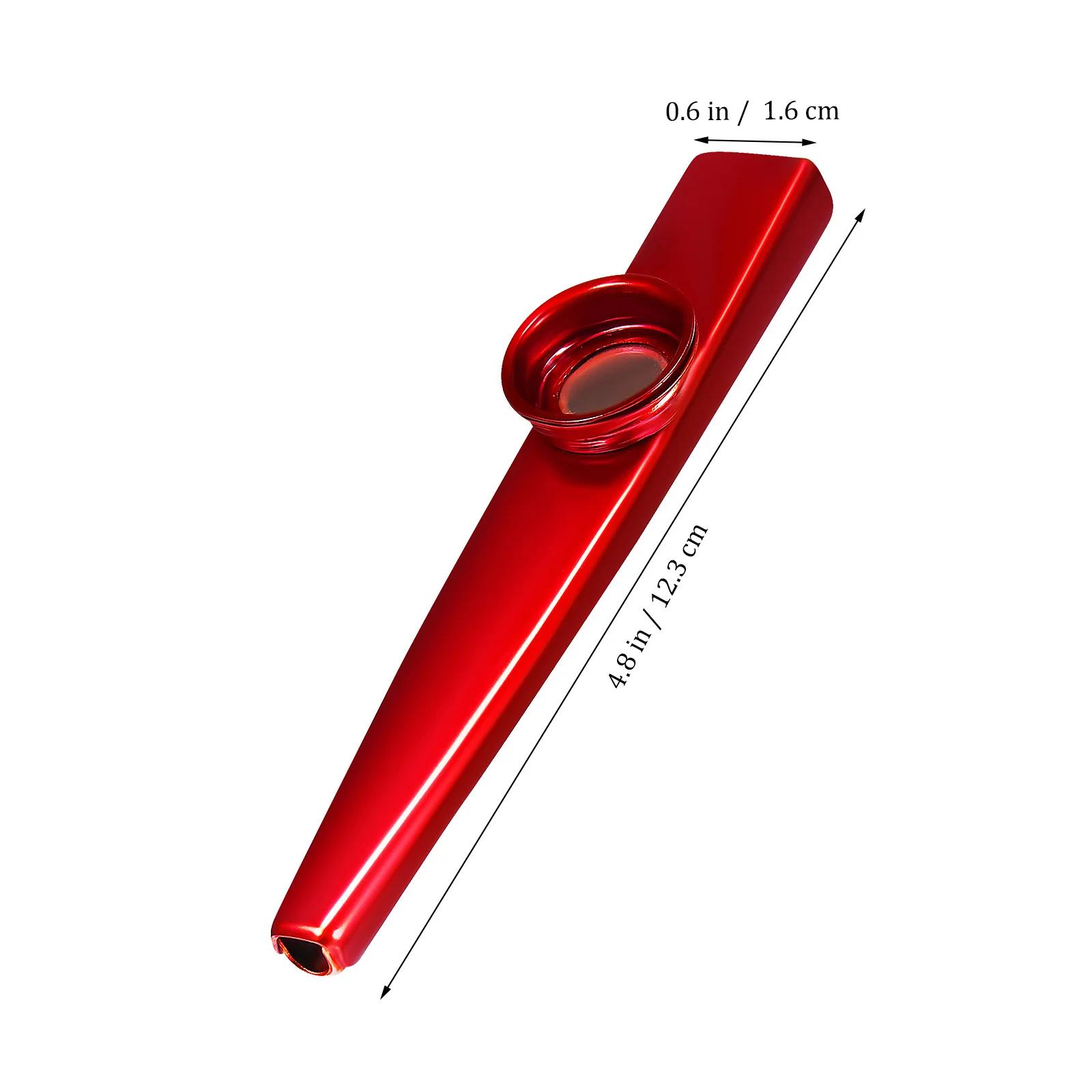 12 шт. Kazoos для взрослых объемный инструмент металлическая труба представление