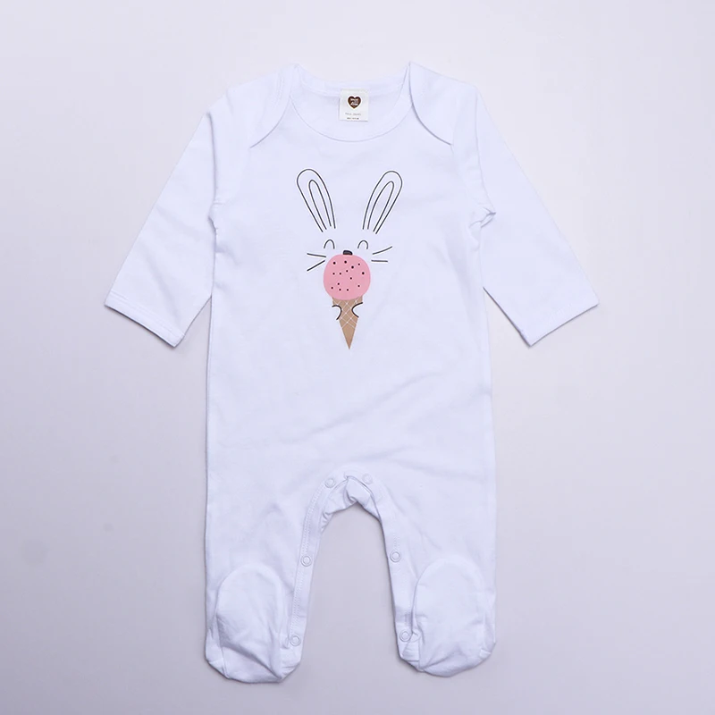 Детский комбинезон детская одежда с длинным рукавом 100% хлопок детский мороженое