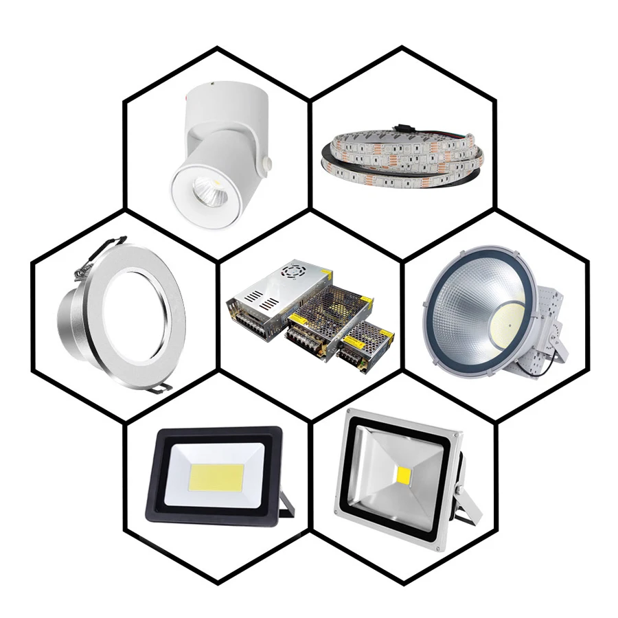 Трансформатор для освещения 240-В переменного тока в 12 светодиодный постоянного