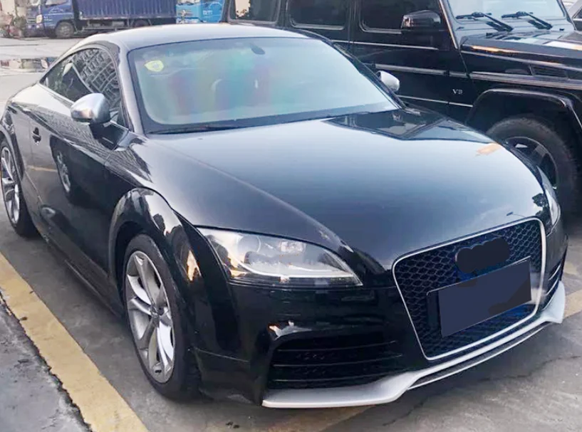 Передняя стойка со склада с кубическим стеклом для модернизации TT TTRS стиль авто