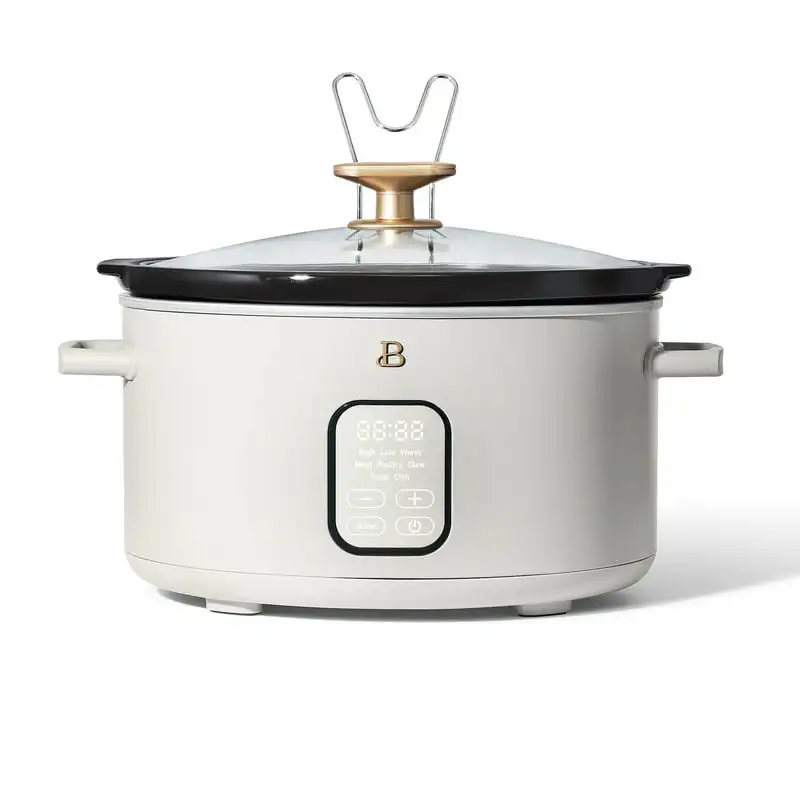 

6 qt программируемая медленная плитка, белая Барьерная плитка для айсинга