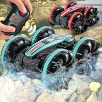 amphibious dual mode 4 channels boat rc car 2 4g radio remote control vehicles high speed drift boys toys for children kids ship