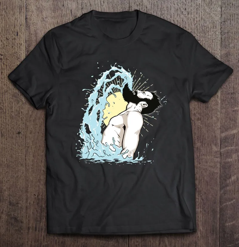 

Забавные хипстерские мужские футболки большого размера с капюшоном для мужчин, мужские футболки большого размера с принтом бороды, воды, пу...