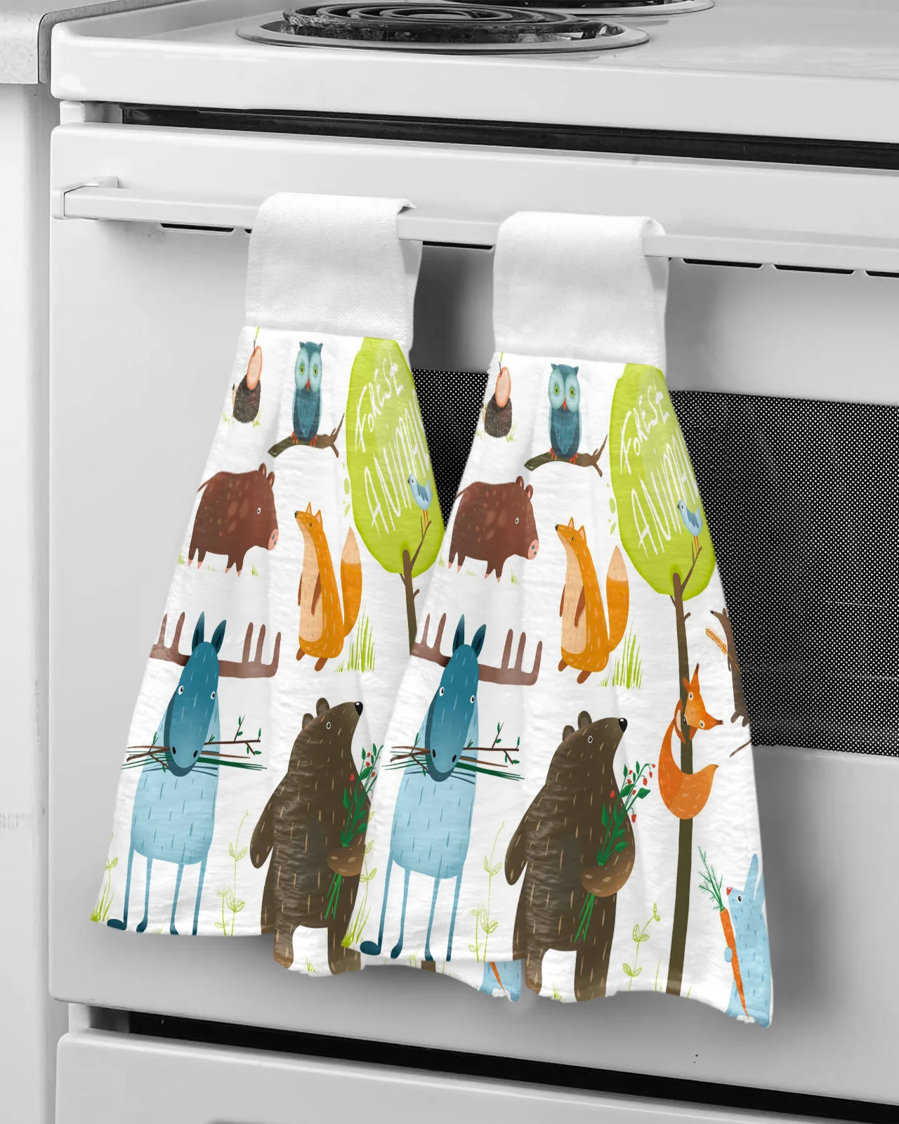 Quick Dry Microfiber Towels Kitchen Soft Absorbent Hand Towel