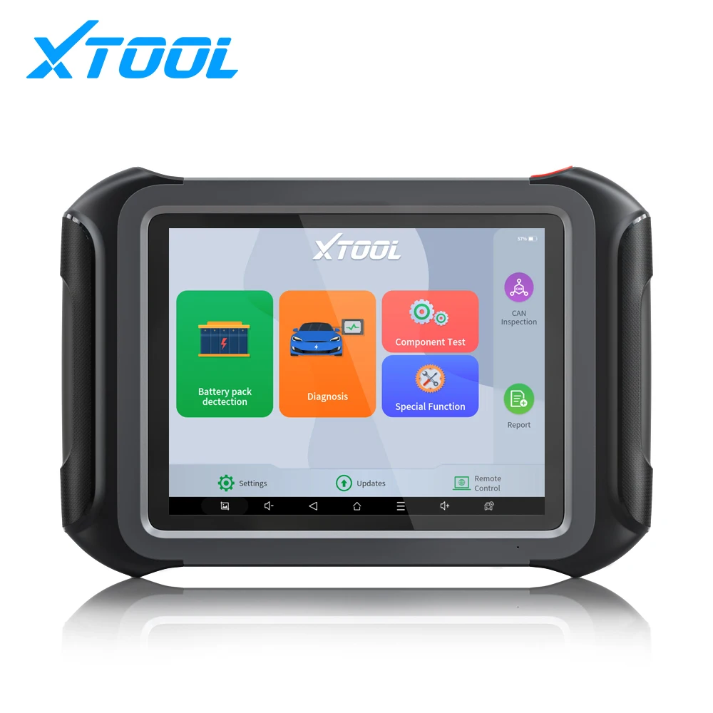 XTOOL D9EV Car Diagnostic tools  Energy Vehicles For Tesla For BYD With Battery Pack Dectection Active Test+ECU Coding
