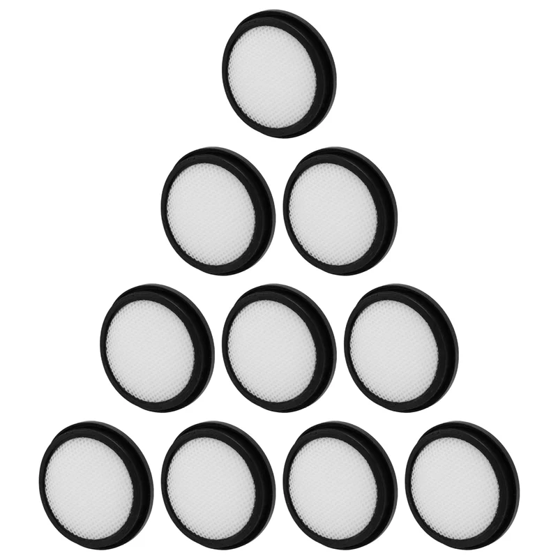 

10 Pieces Filters Cleaning Replacement Hepa Filter Suit for Proscenic P8 Vacuum Cleaner Parts