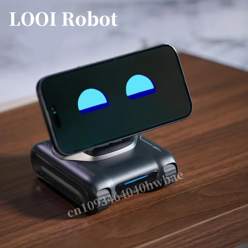 Фото Настольный интеллектуальный робот Looi AI: распознавание лиц, управление жестами, голосовой диалог, мобильный телефон становится роботом №1