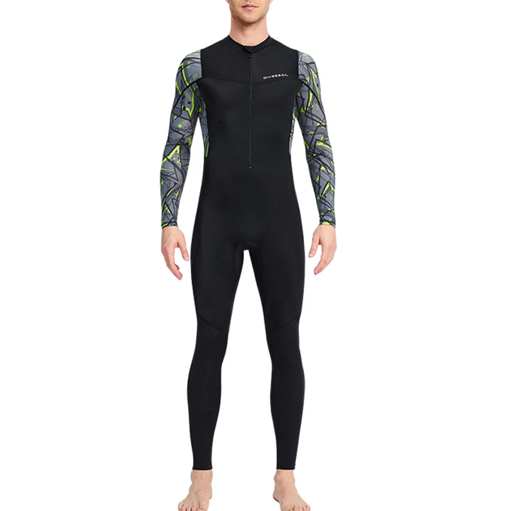 

Wetsuits Ultrathin Diving Suit Long Sleeved Long Pants Swimsuit Full Body Breathable Sports Dive Skins Cold Body Feeling M