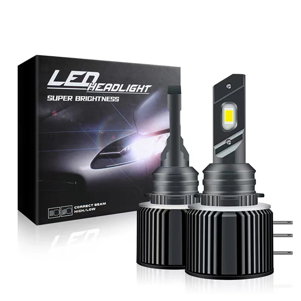 

H15 LED Bulbs Canbus No Error 80W 20000LM Car Lights For Audi Mercedes Benz BMW Volkswagen Golf Daytime Running Lights ASLENT