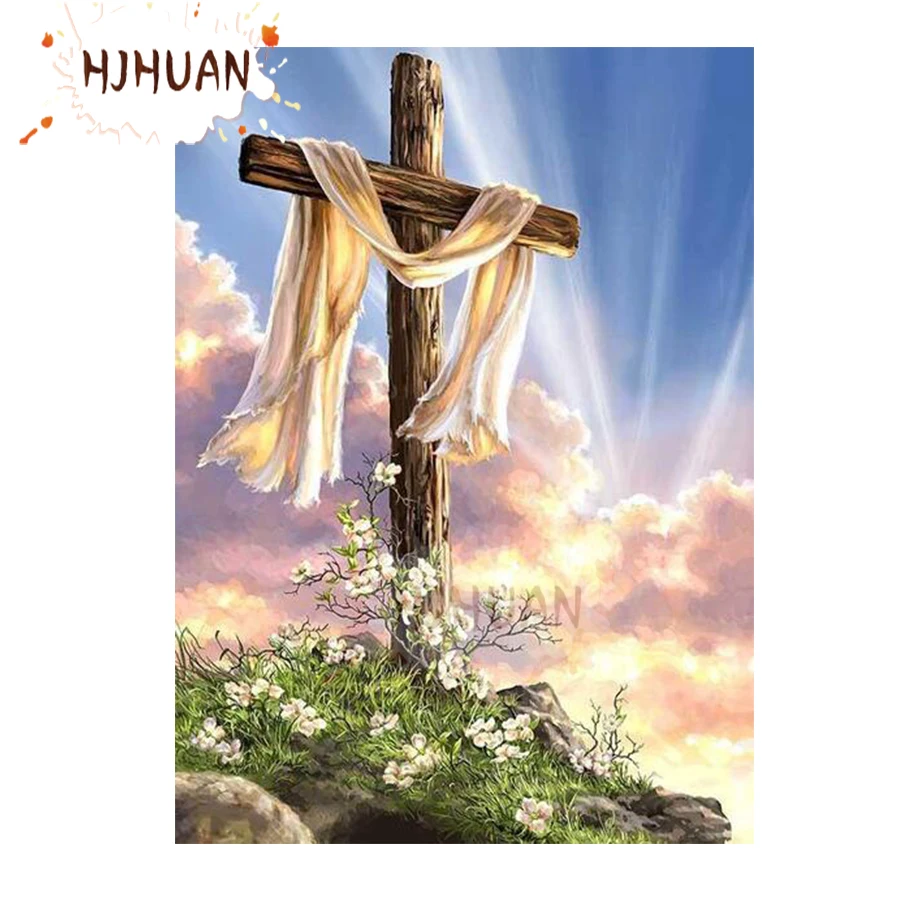 

DIY 5D Diamond Painting Cross Cross Stitch Kits Full round /square drill Embroidery Mosaic 3d Art Pictures of Rhinestones Decor