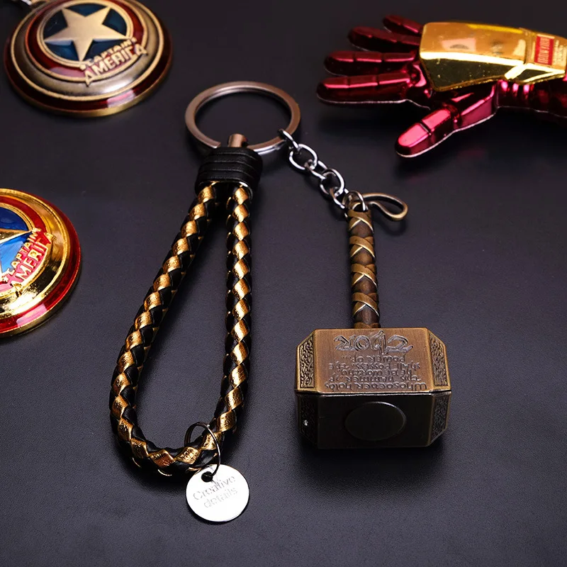 Брелки Marvel Мстители Человек-паук железный человек Тано Тор Капитан Америка