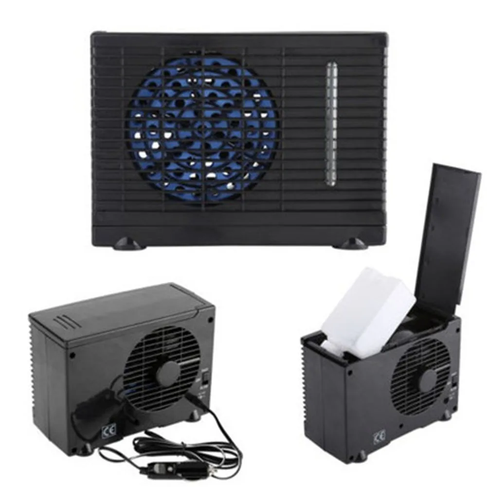 

Car Air Conditioner Adjustable 12V Car Air Conditioner Cooler Cooling Fan Water Ice Evaporative Car Truck Air Conditioner Cooler