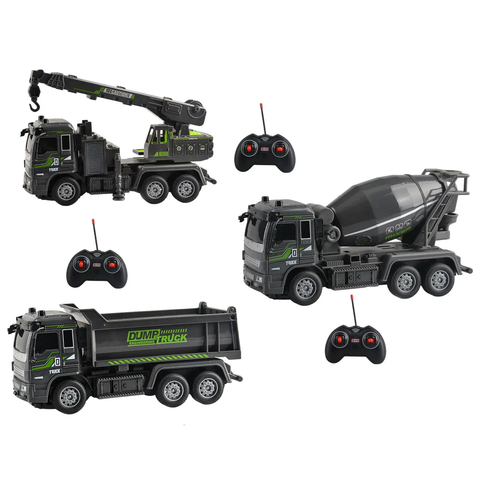 Радиоуправляемая инженерная машина игрушка 6WD 1:32 радиоуправляемая для детей и