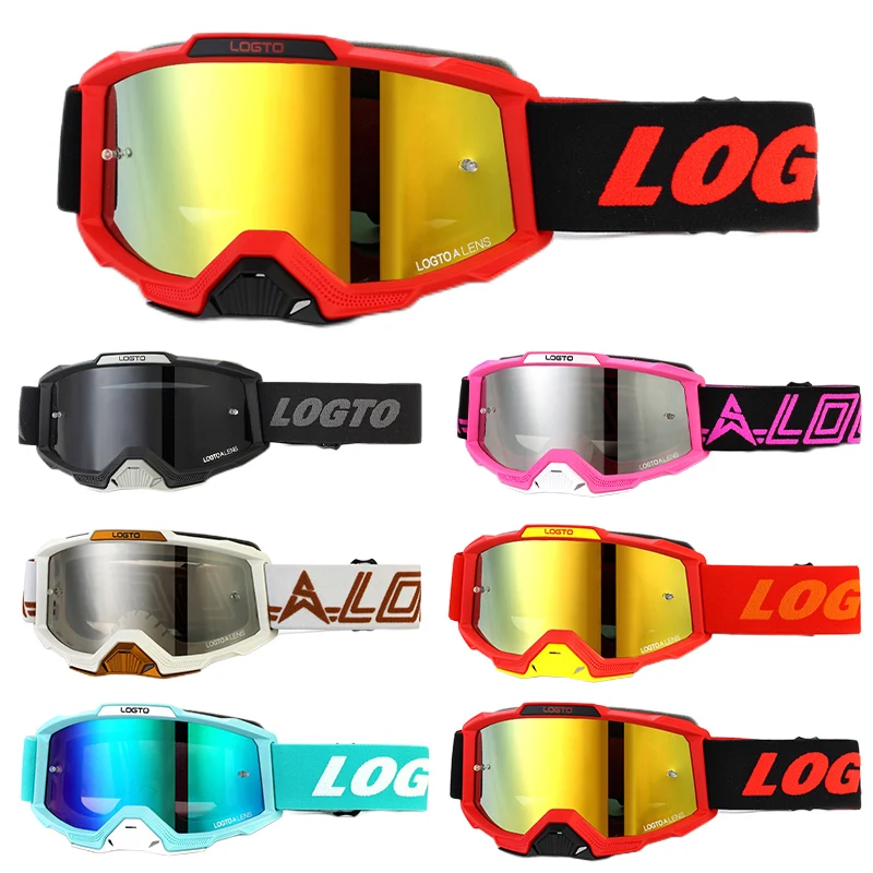 Очки для мотокросса LOGTO устойчивые к ультрафиолетовому излучению горнолыжного