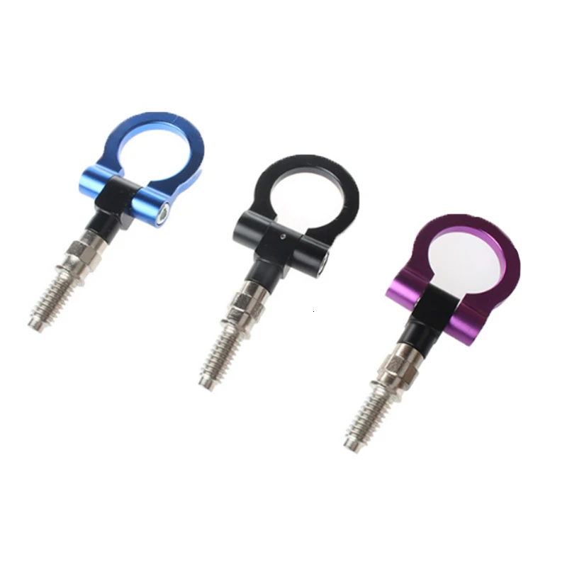 

Автомобильный модифицированный крючок для прицепа на передний бампер, Универсальный гоночный автомобиль, модифицированный на круглый пер...