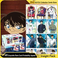 kayou original detective conan cards genuine anime hot stamping flash card rare ar figures game toys for children christmas gift