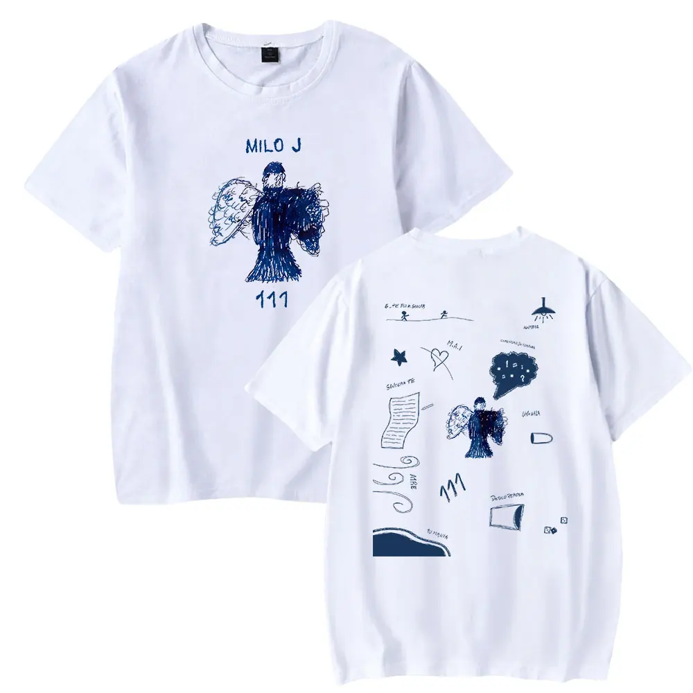 Футболка Milo J Singer 111 футболка с альбомом 2024 круглым вырезом и короткими рукавами