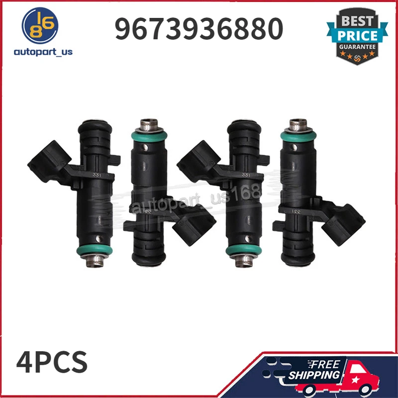 

Топливные форсунки для Peugeot Citroen 9673936880 967 393 6880 4 шт.