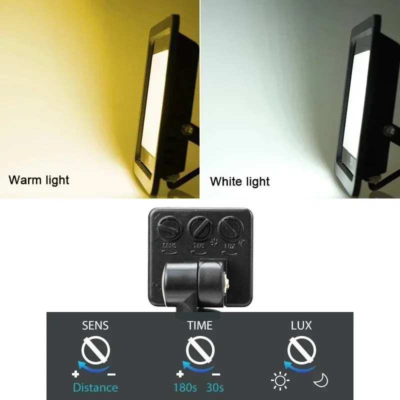 Фонарь Настенный с PIR-датчиком движения IP66 50 Вт 100 150