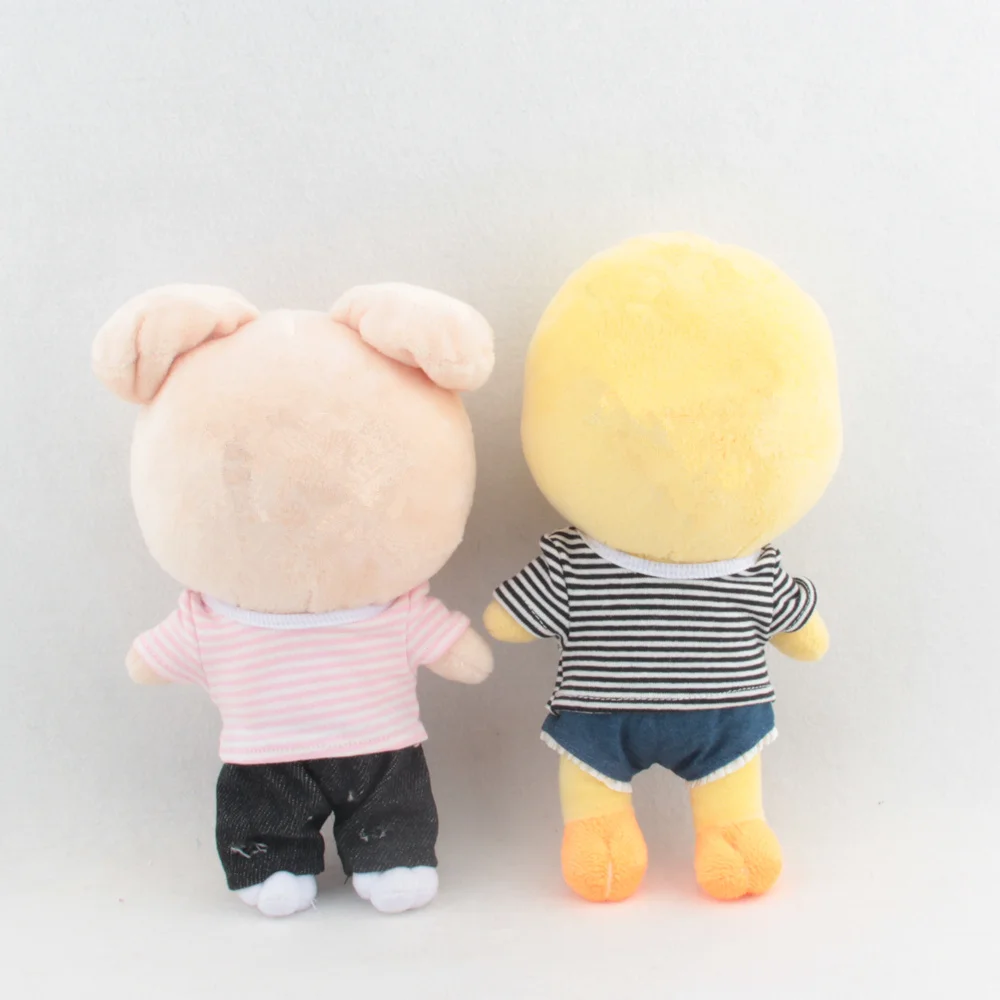 Комплект одежды для куклы Kpop Star Doll 20 см детская одежда Skz Plushie аксессуары футболка