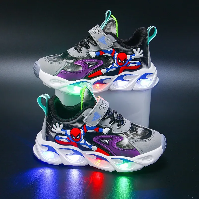 

LED Tenis Masculino Girls Shoes Kids Running Zapatillas Infantil Menino Designer Sapato Chaussures Casual Children Sneakers