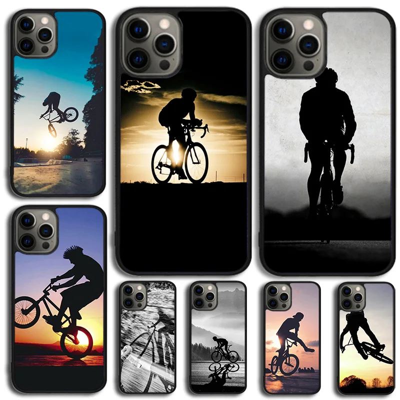 BMX Bike Extreme Phone Case For iPhone 14 13 12 Mini XR XS Max Cover For Apple iPhone 11 Pro Max 6 8 7 Plus SE2020 Coque