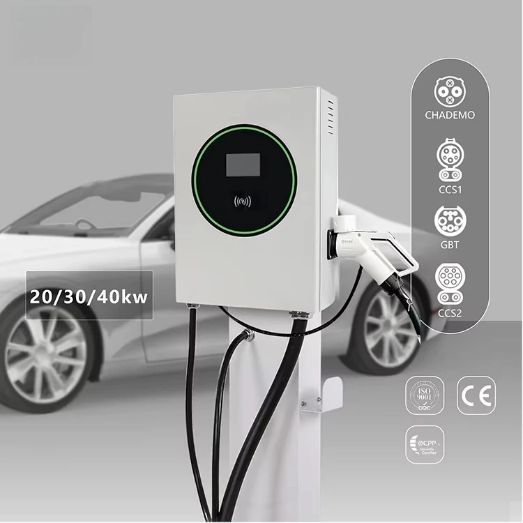 Зарядное устройство для электромобилей DC Fast OCPP 7кВт 15кВт 20кВт 30кВт, настенная зарядная станция для электромобилей, сертифицированная CE, стандарт GBT (art.: 3920dbaca497a) - 3920dbaca497a