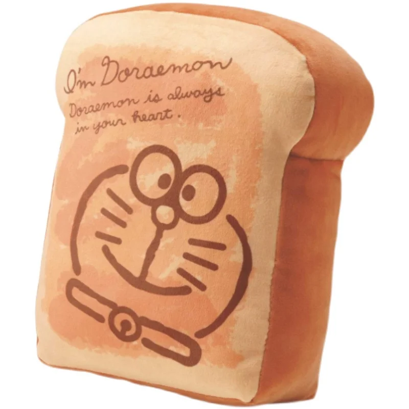 

New Cute Japan Anime Doraemon Dorayaki Pancake Series Toast Bread Plush Pillow Cushion Stuffed Toy Doll Kids Children Gifts