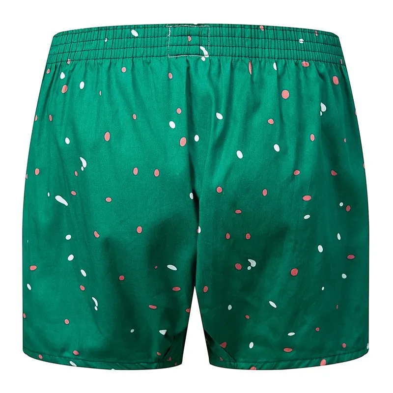 3Pcs/Lot Classic Print Men's Boxers 100% Cotton Oversize Mens Underwear Trunks Woven Homme Arrow Panties Boxer Plus Size