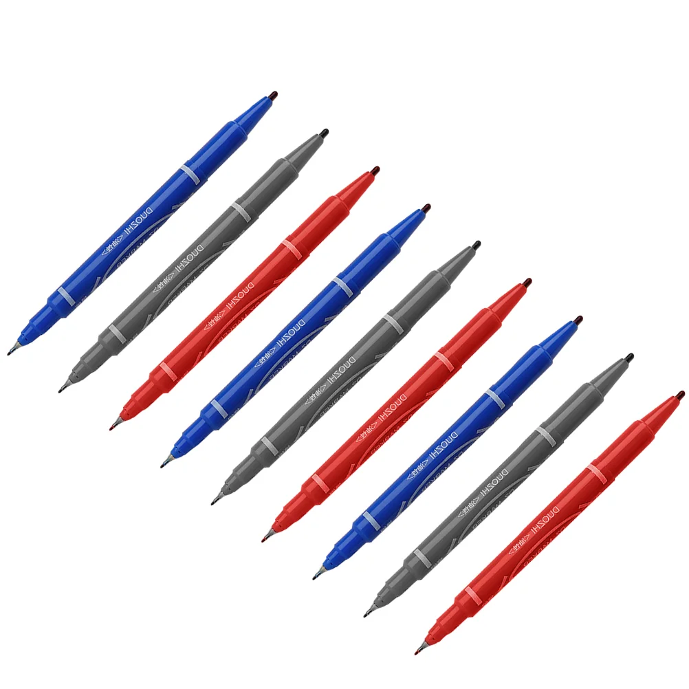 

15pcs Double Head Marking Pens Colored Mark Pens Students Painting Marker